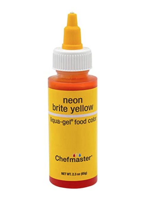 Chef Master Neon Brite Yellow 2.3oz